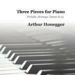 Honegger, 3 Pieces for Piano H.23-p01