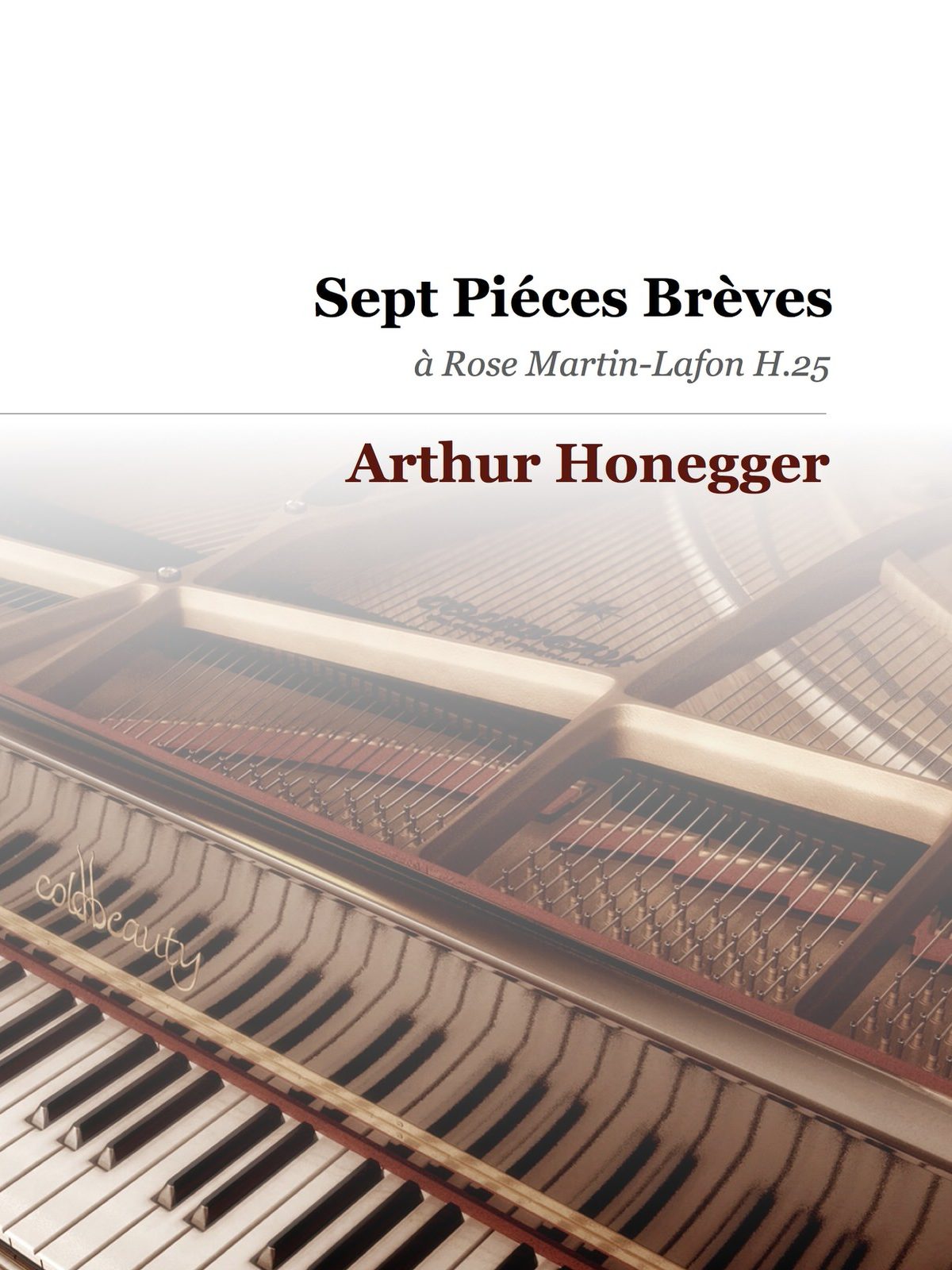 Honegger, 7 Pièces Brèves, H 25-p1