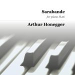 Honegger, Sarabande, H 26-p1