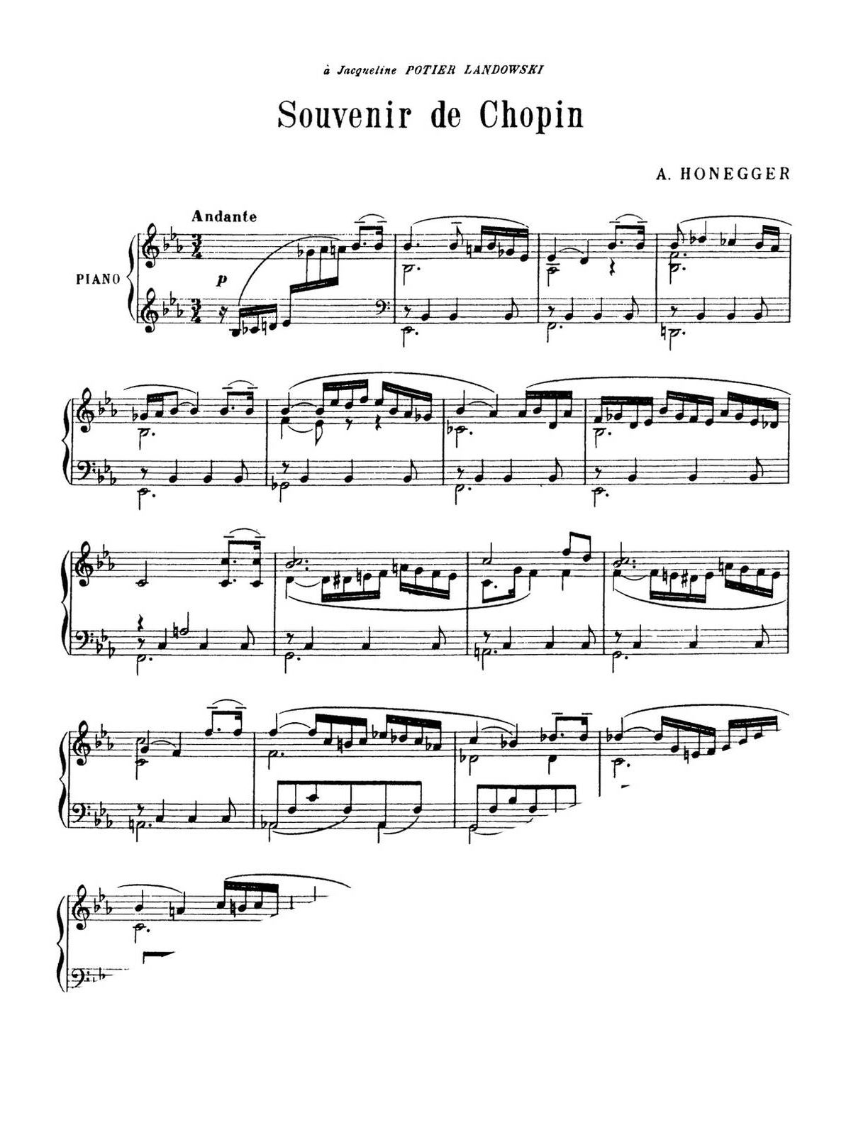 Honegger, Souvenir de Chopin-p2