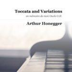 Honegger Toccata and Variations-p01