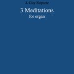 Ropartz, 3 Méditations (for organ)-p01