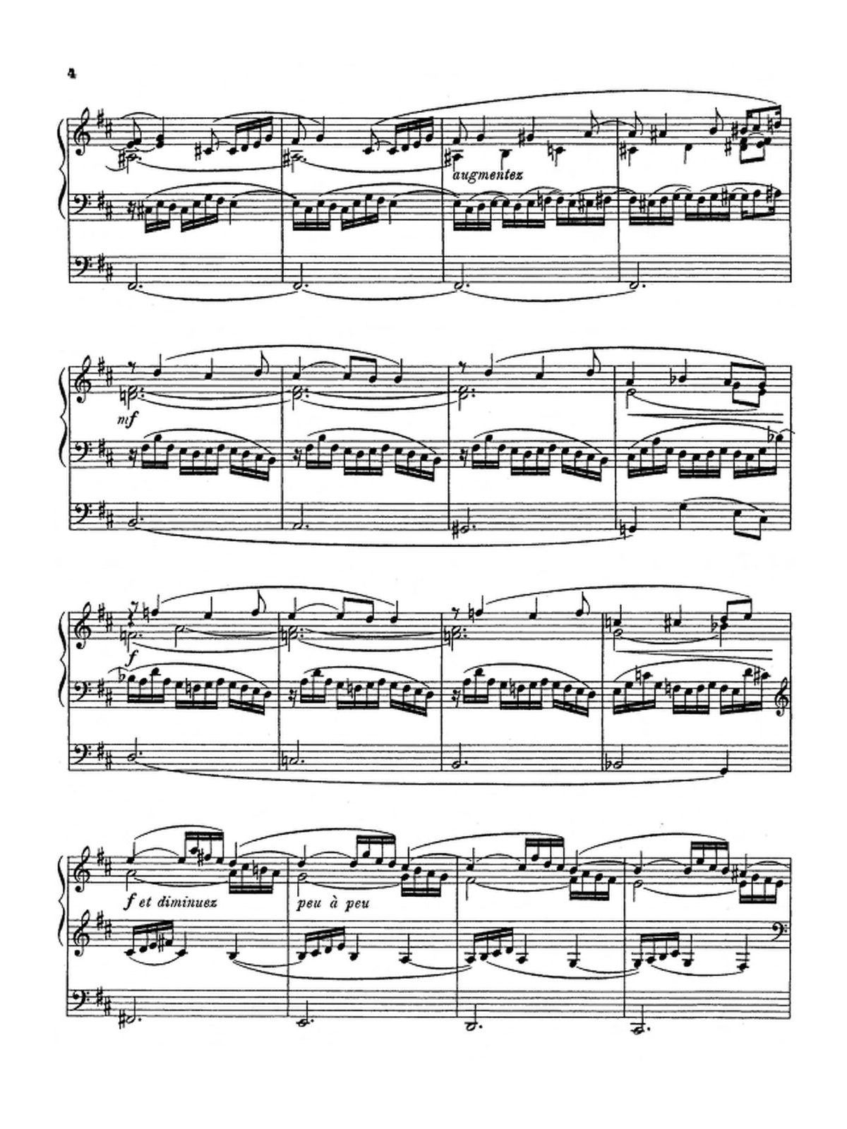 Ropartz, Prélude Funèbre (for organ)-p4