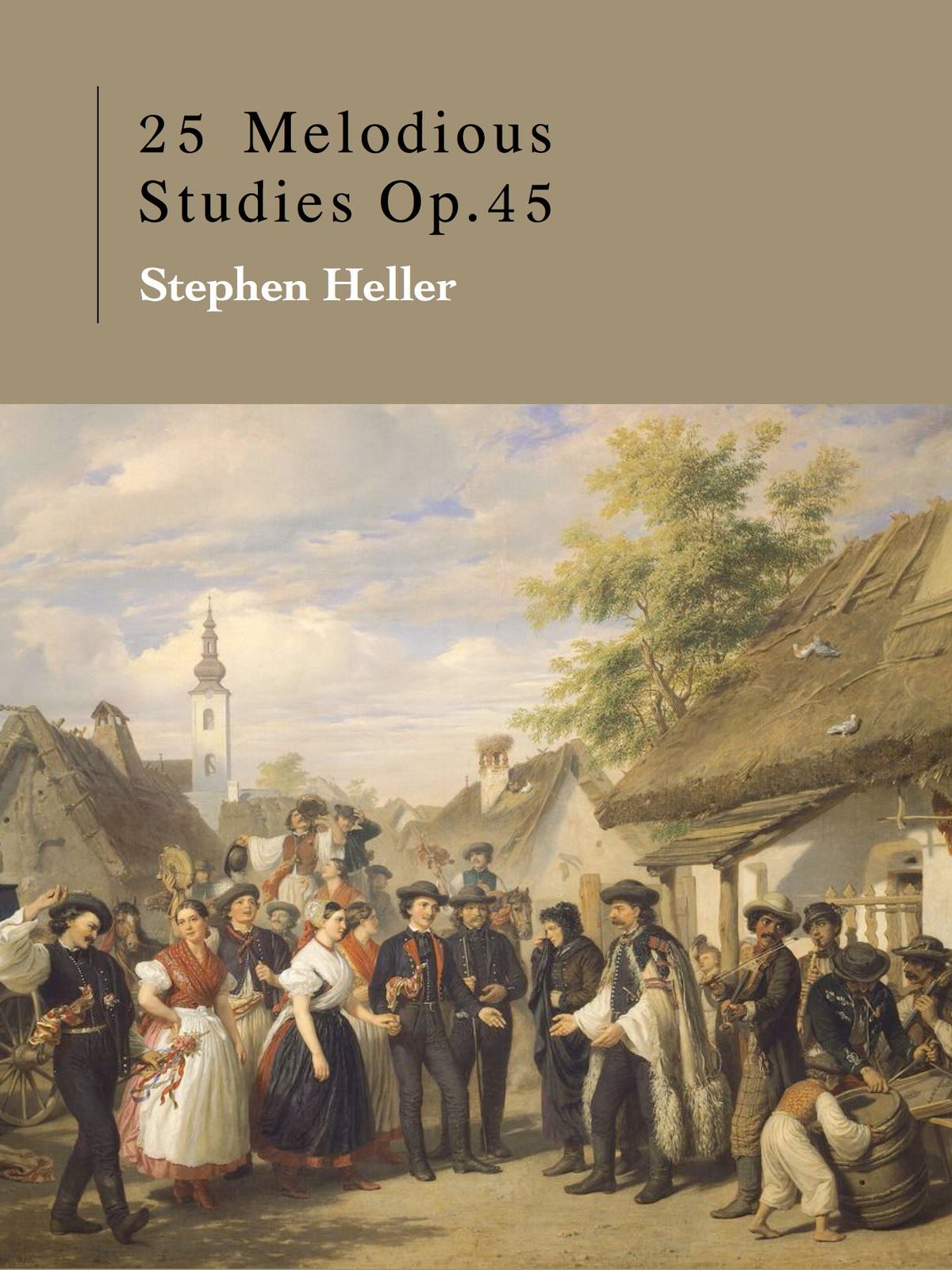 Heller, 25 Melodious Studies, Op.45-p01