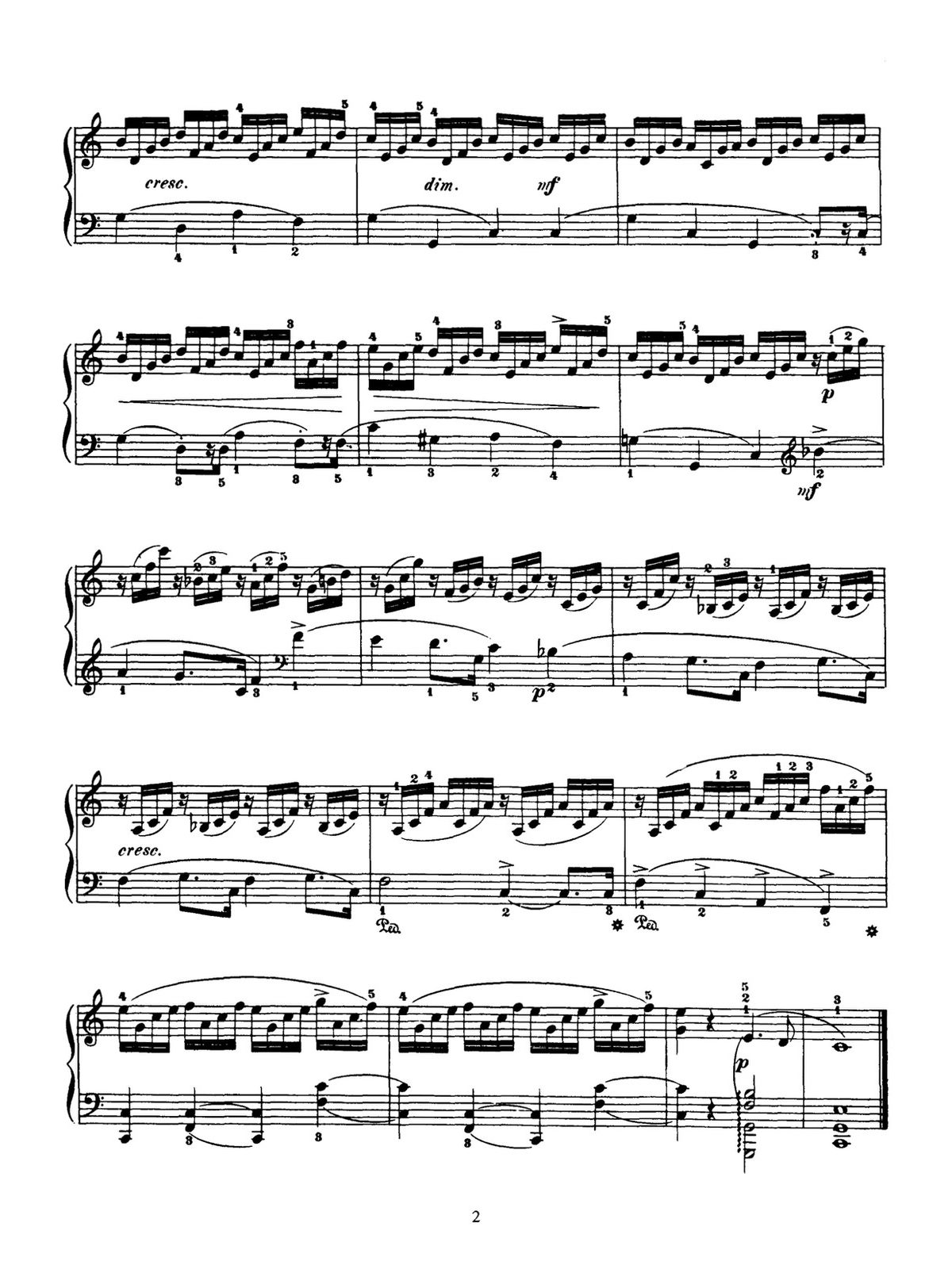 Heller, 25 Melodious Studies, Op.45-p04
