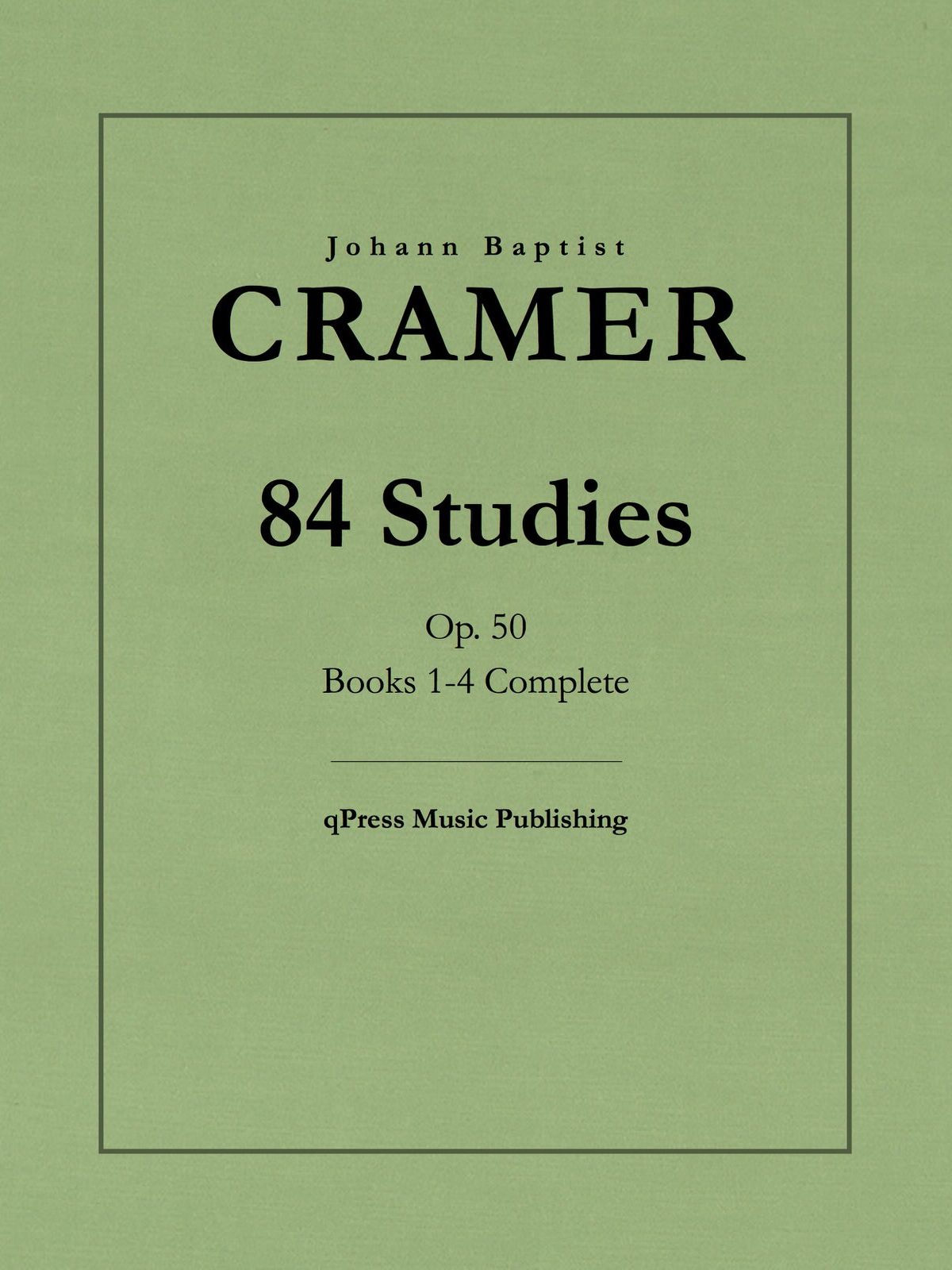 Cramer, 84 Studies, Op.50 Complete-p001
